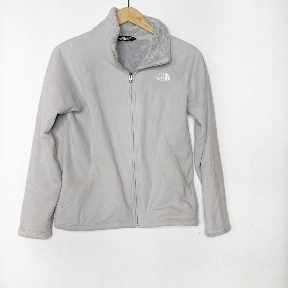 NORTH FACE Gray Fleece Jacket